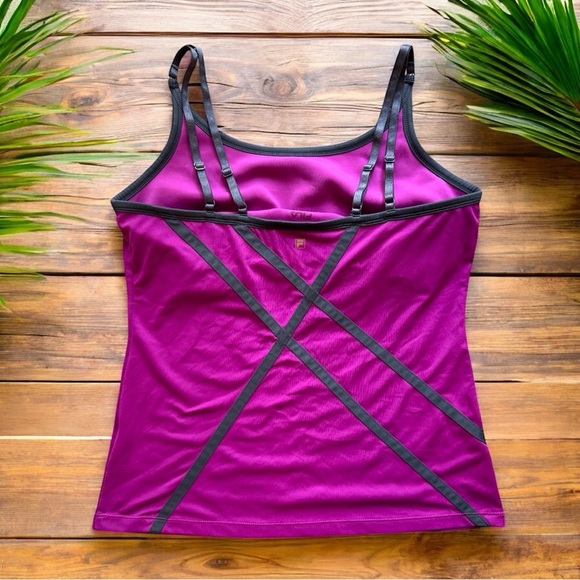 FILA Purple Athletic Tank Top with Built-In Bra – Approx. Size M - Picture 1 of 10